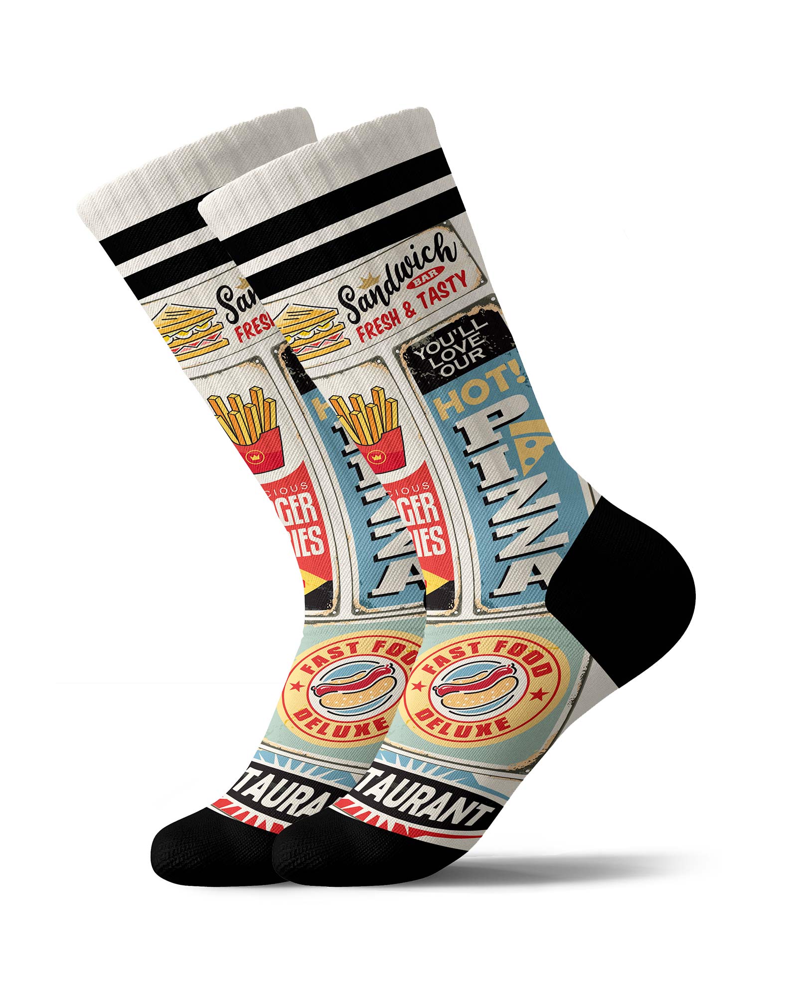 CHAUSSETTES SUBLIMÉES MENU