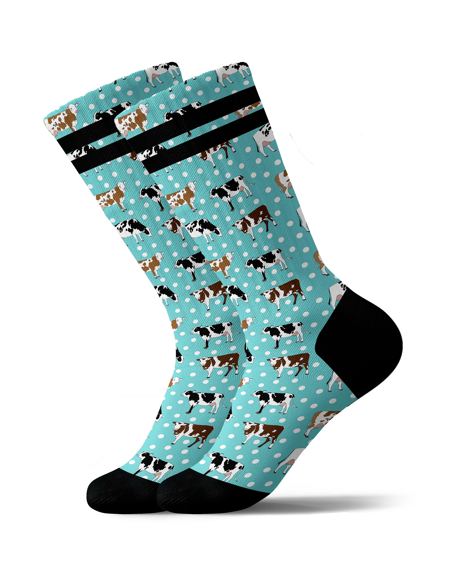 CHAUSSETTES SUBLIMÉES MEUH