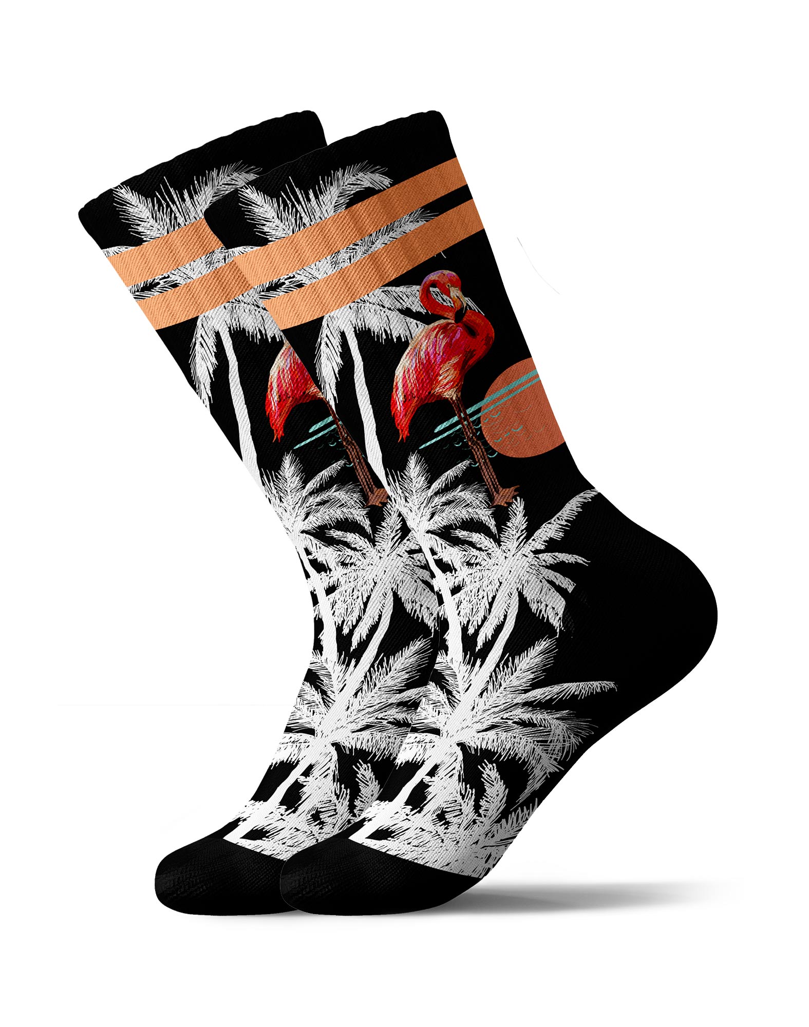 CHAUSSETTES SUBLIMÉES MIAMIPALMS