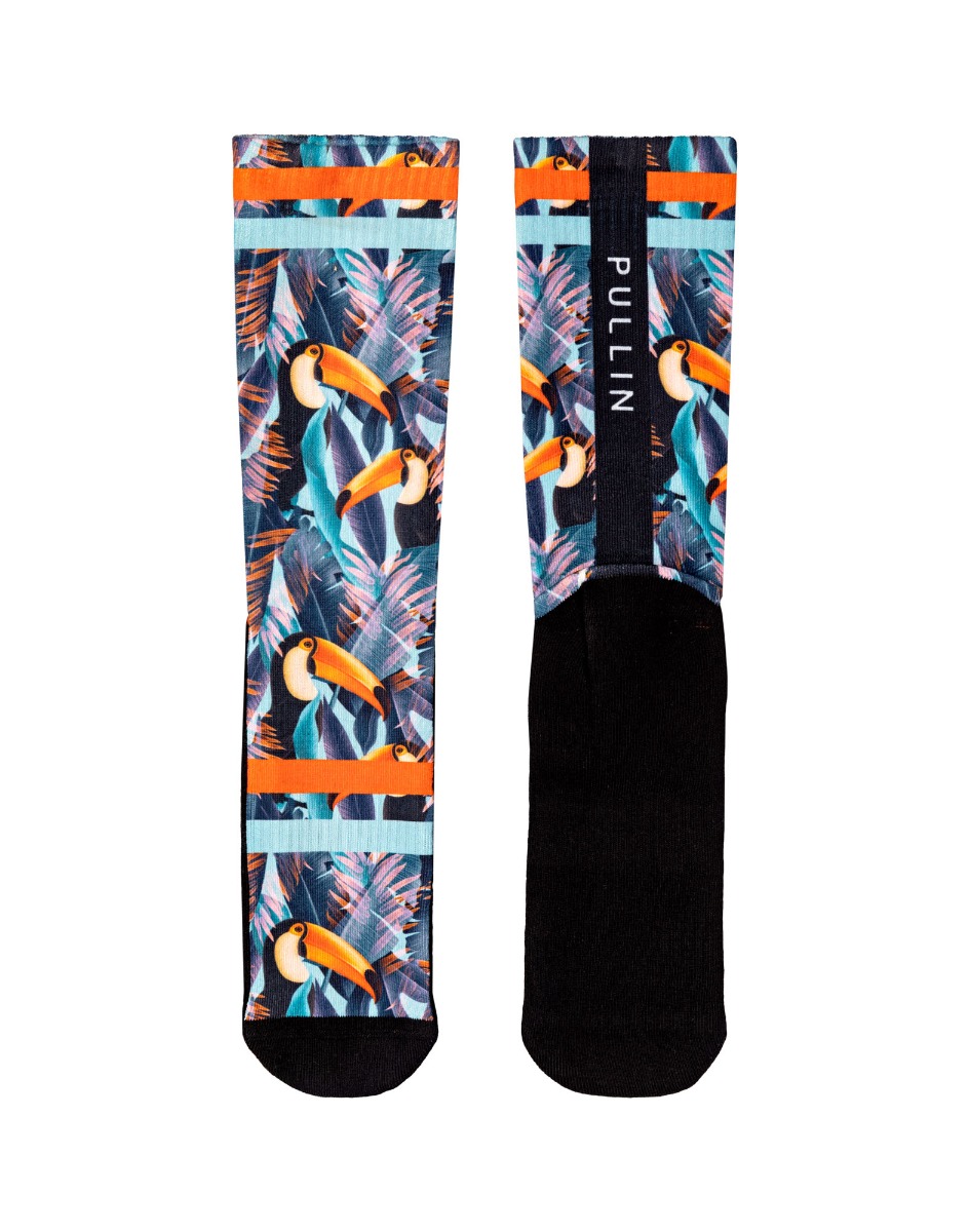 CHAUSSETTES SUBLIMÉES ORANGE