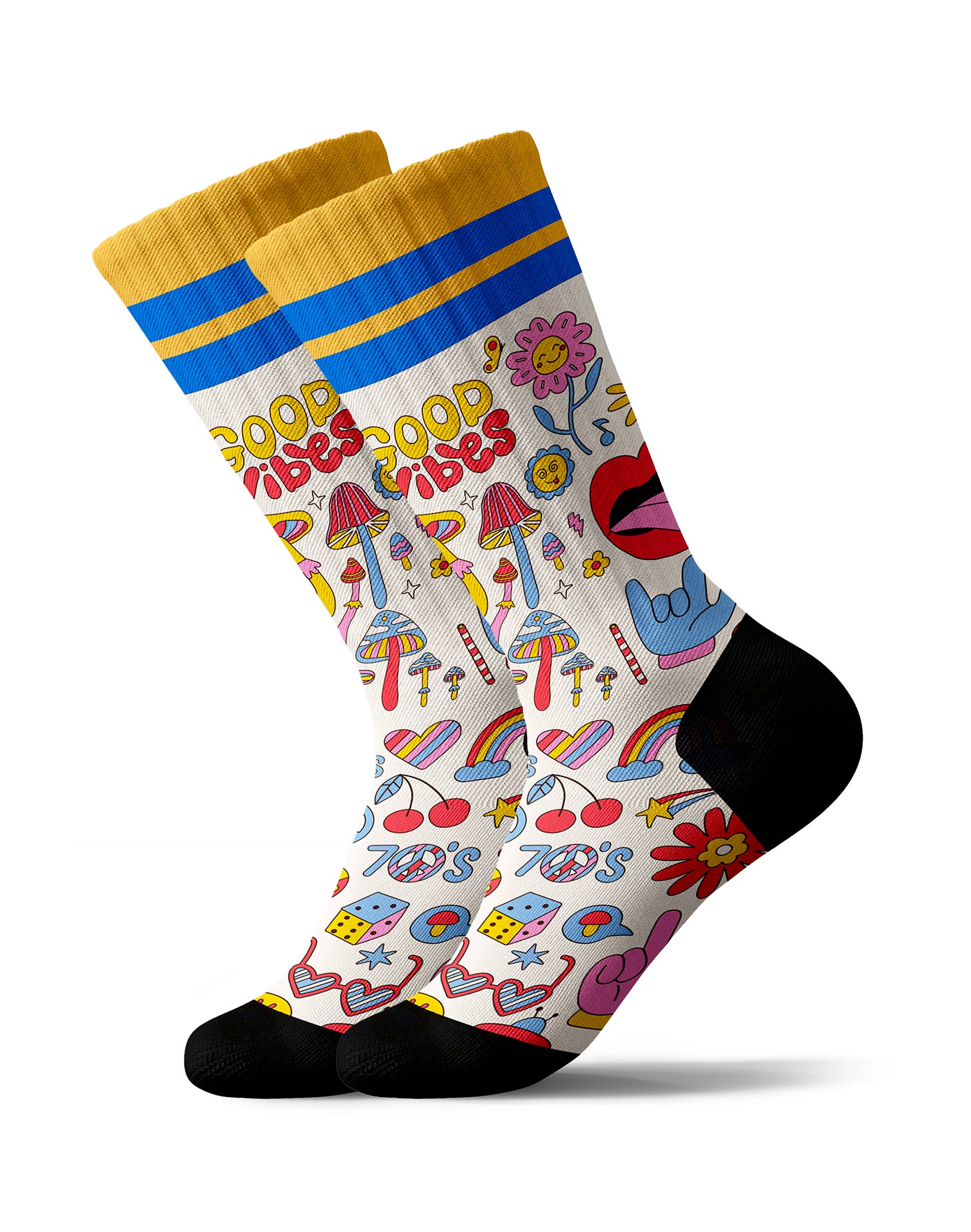 CHAUSSETTES SUBLIMÉES PEACELOVE