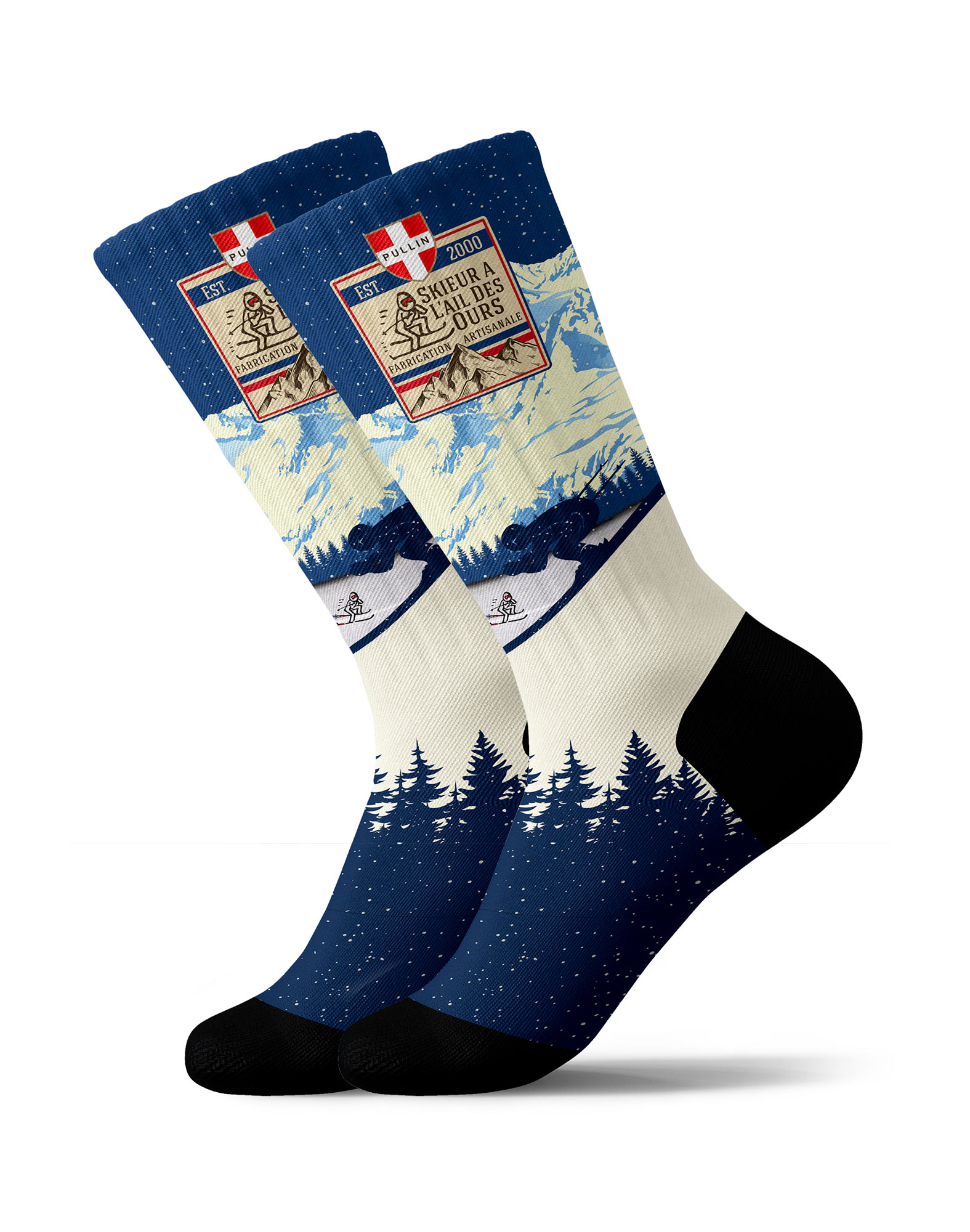 CHAUSSETTES SUBLIMÉES SKIEUR