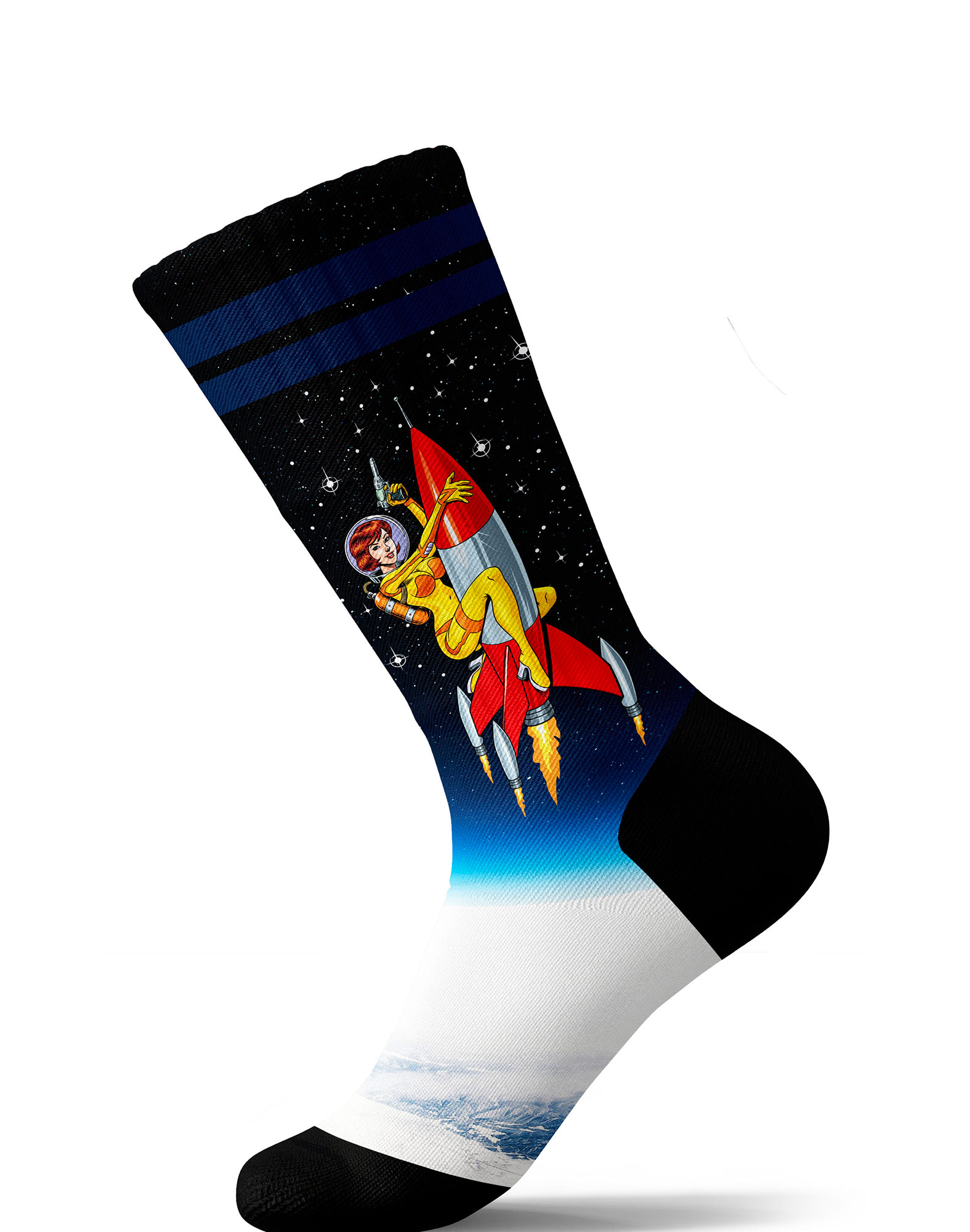 CHAUSSETTES SUBLIMÉES SPACEGIRL