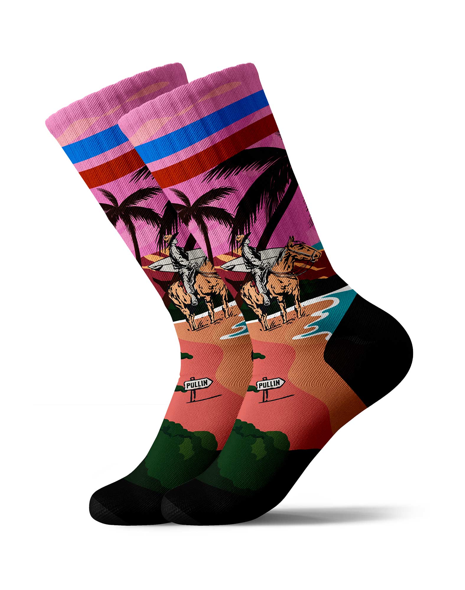 CHAUSSETTES SUBLIMÉES SURFERCOW