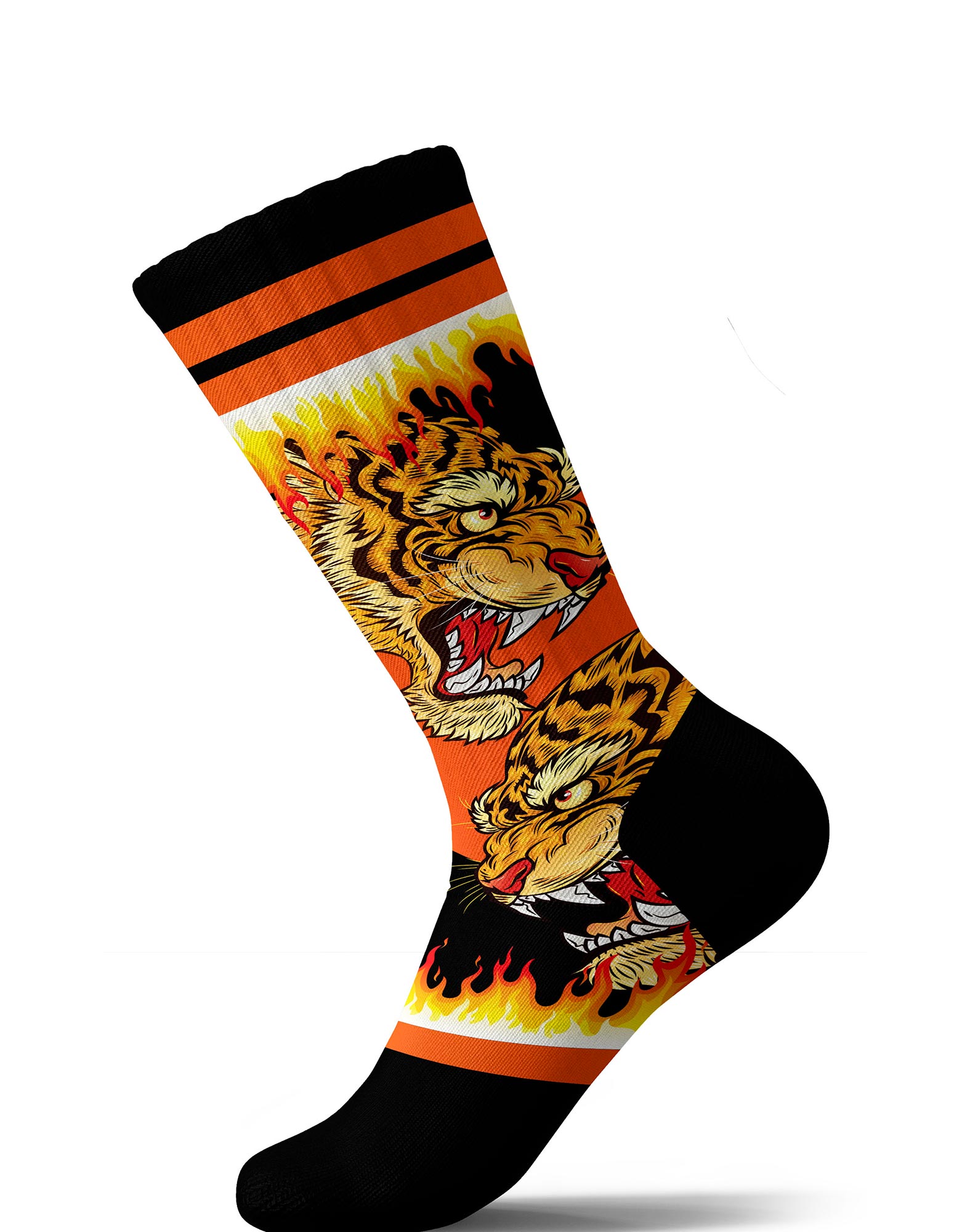 CHAUSSETTES SUBLIMÉES TIGERFLAME