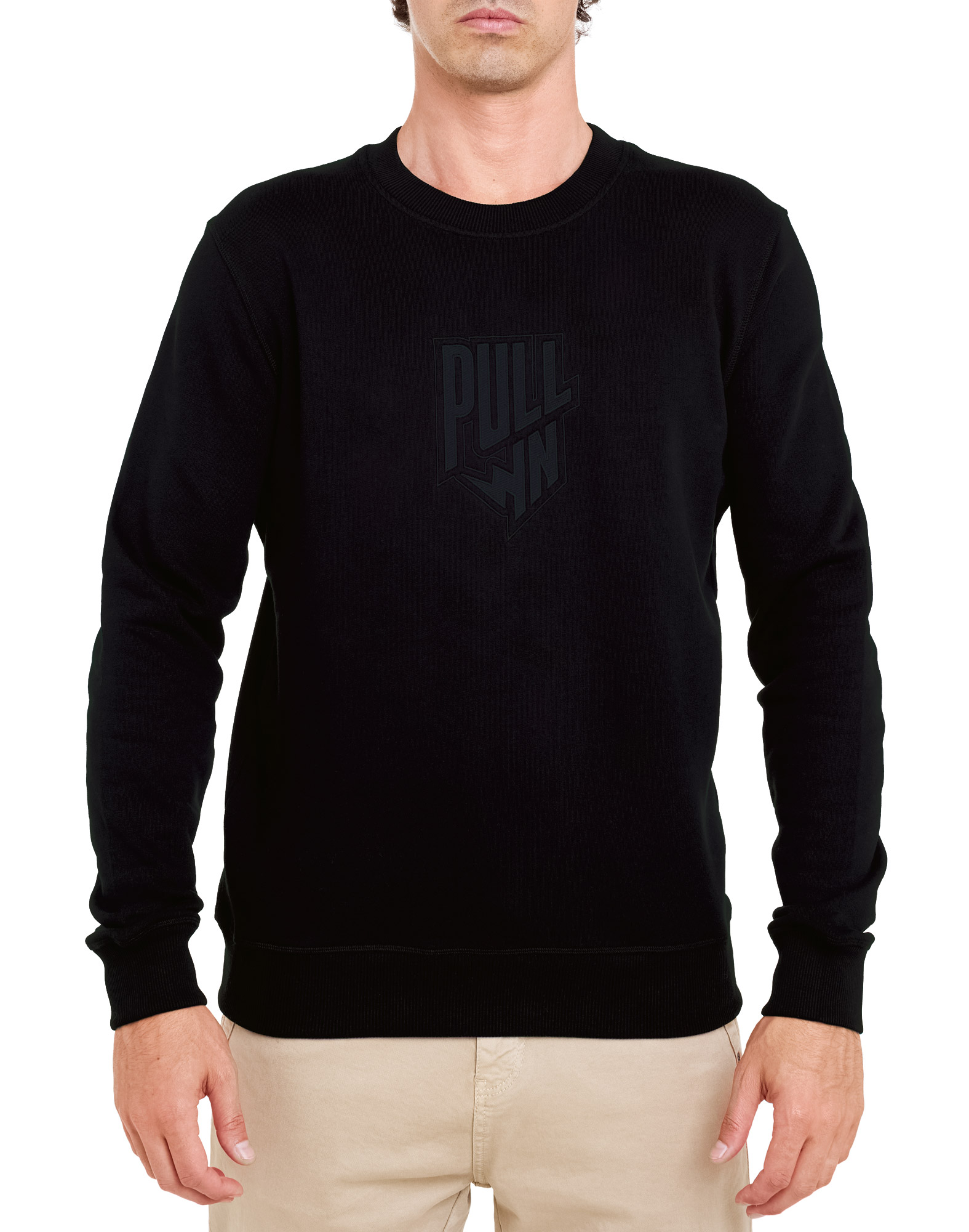 Men's sweat CREW BLASONBLACK