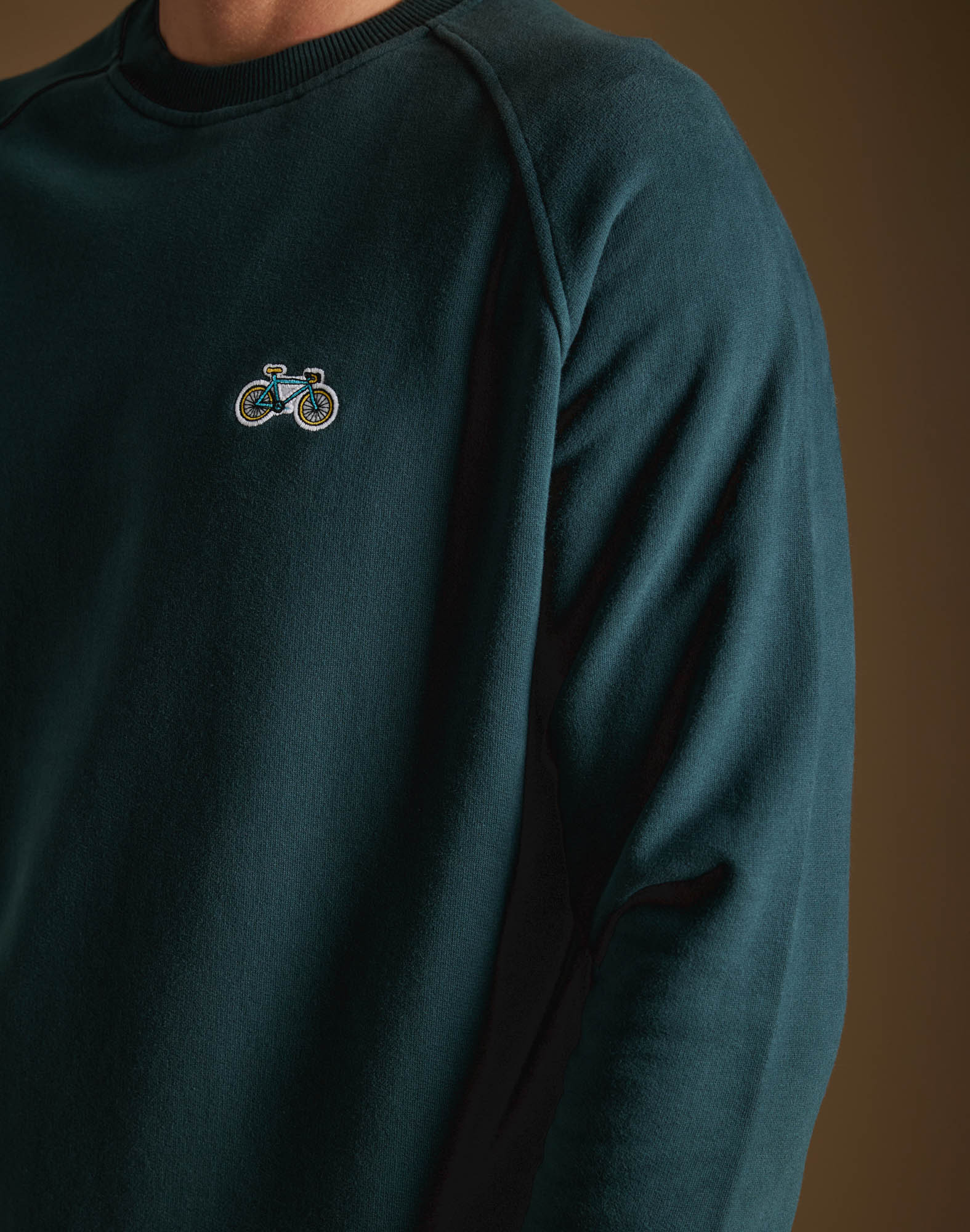 Men's sweat CREW PATCHSPRINTAZUL
