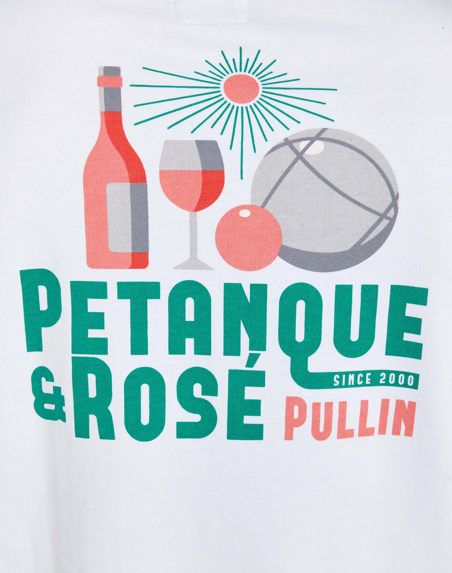 Men's sweat CREW PETANQUE