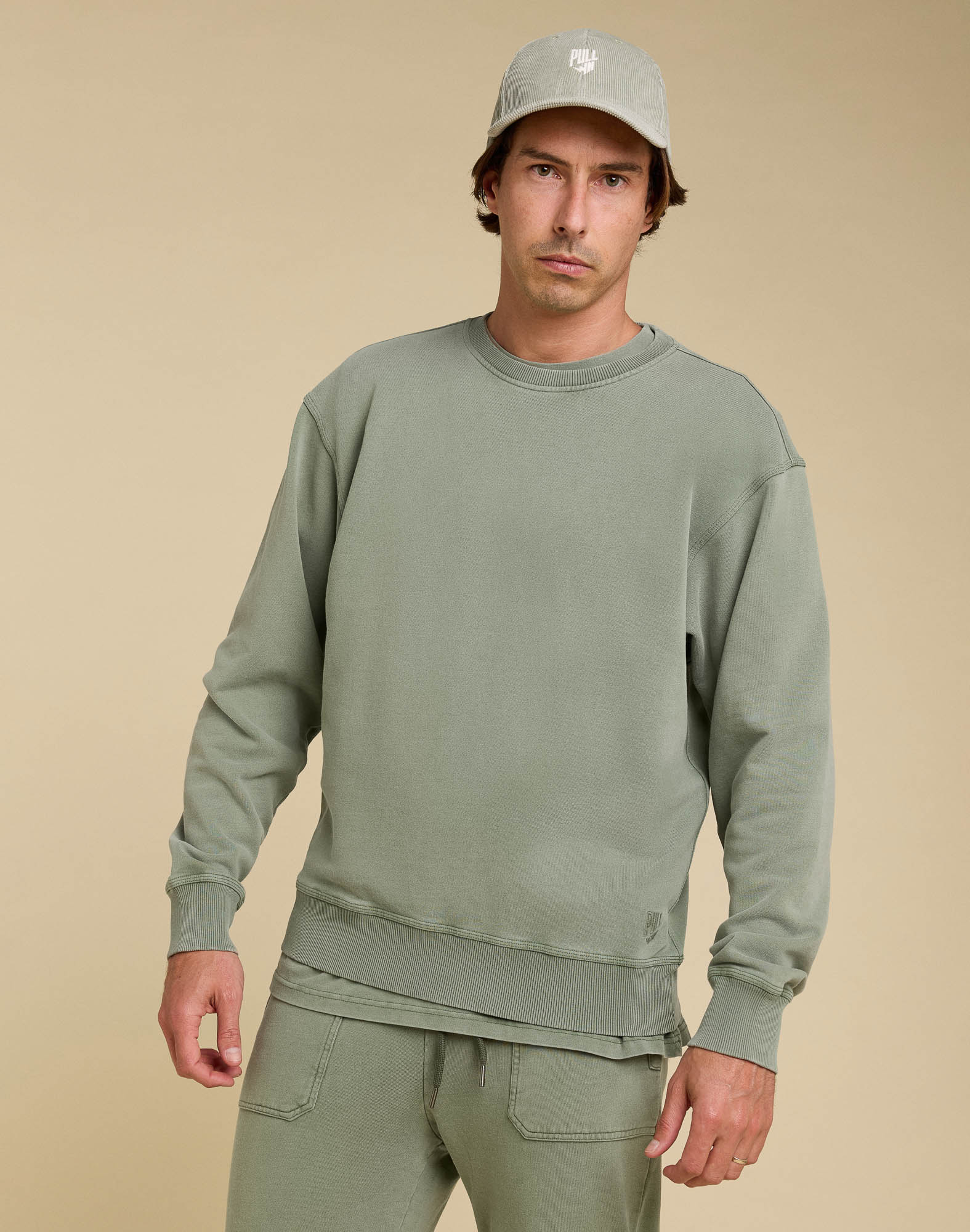 Men's sweat CREW BRONZE