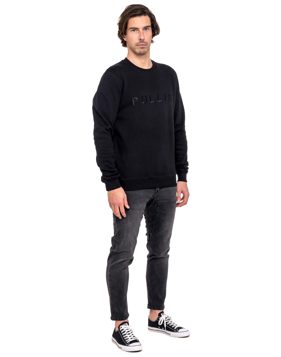 Sweat homme CREW PULLINBLK21