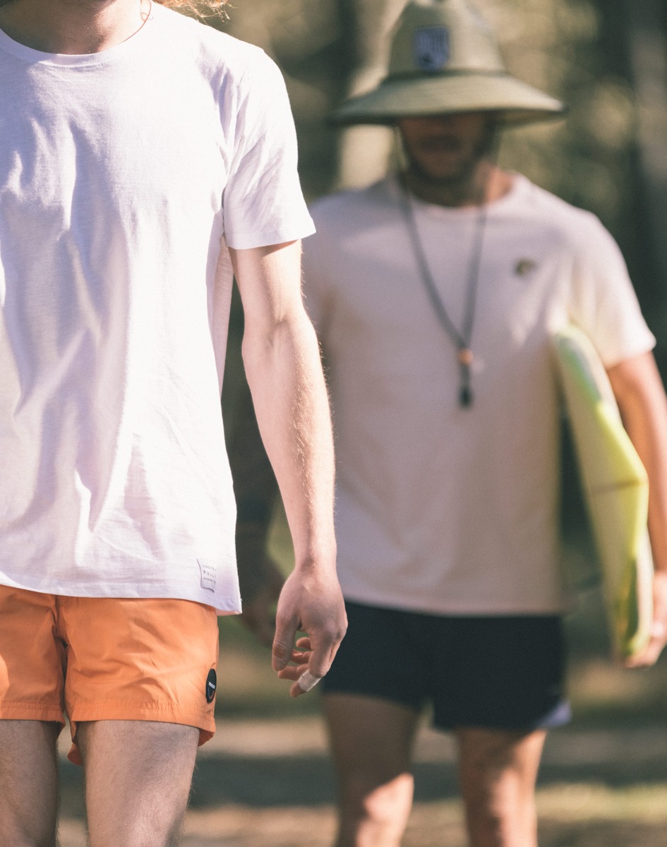 SHORT DE BAIN ORANGE