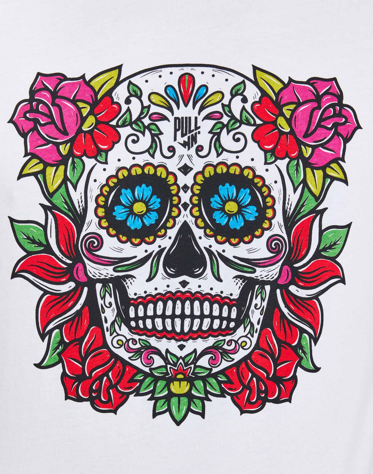 T-SHIRT CALAVERAWHITE