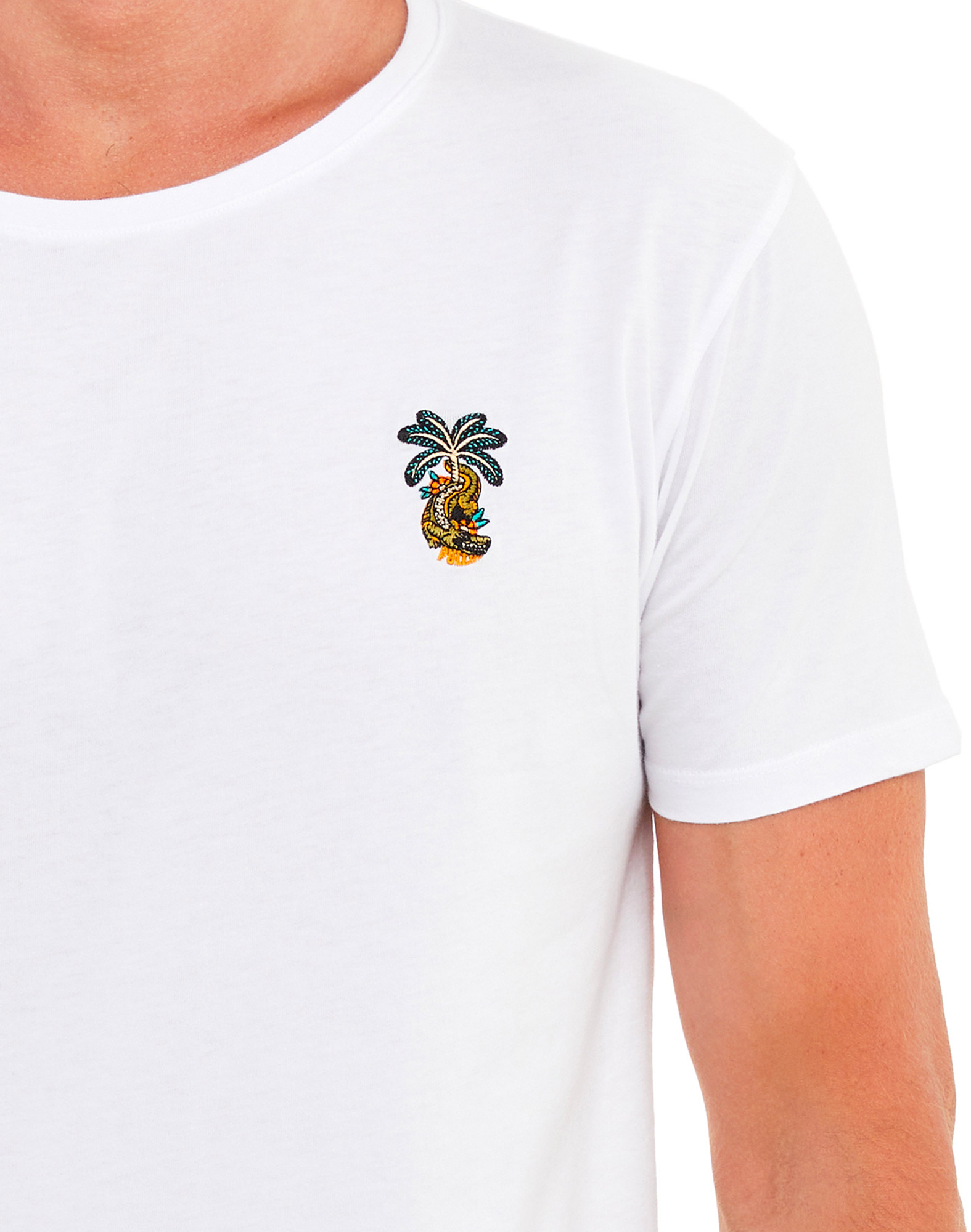 Men's t-shirt CROCOWHT