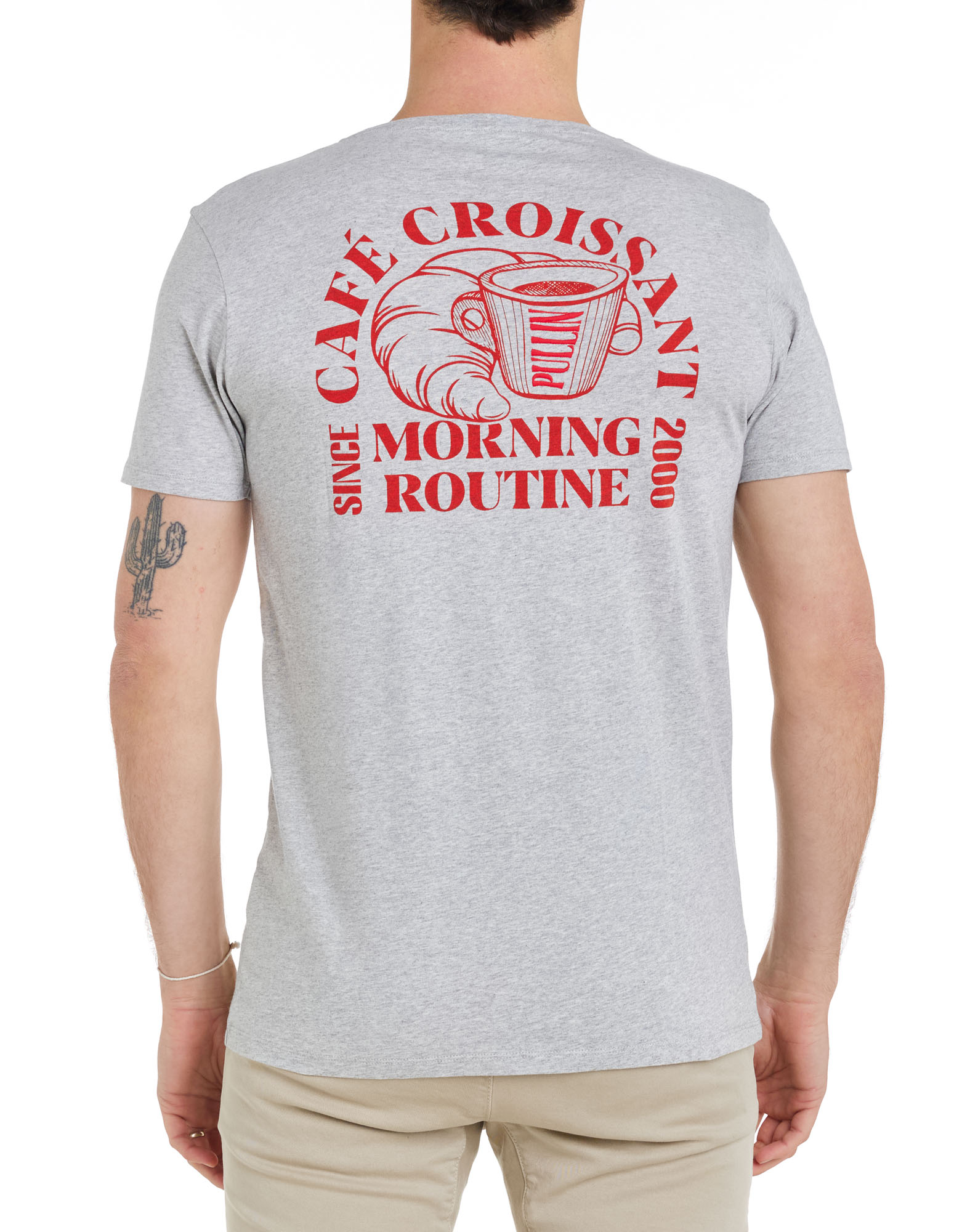 Men's t-shirt CROISSANTGREY