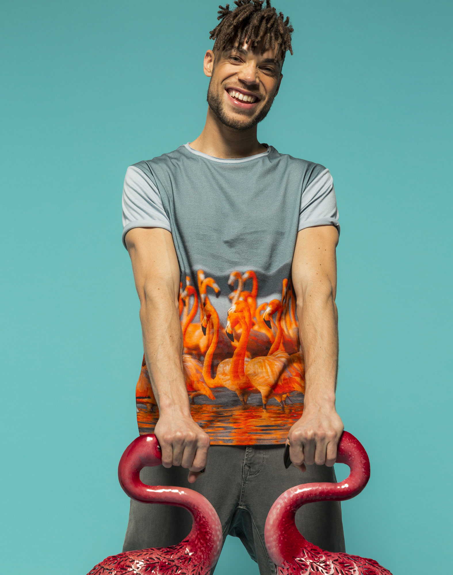 T-shirt homme FLAMANT