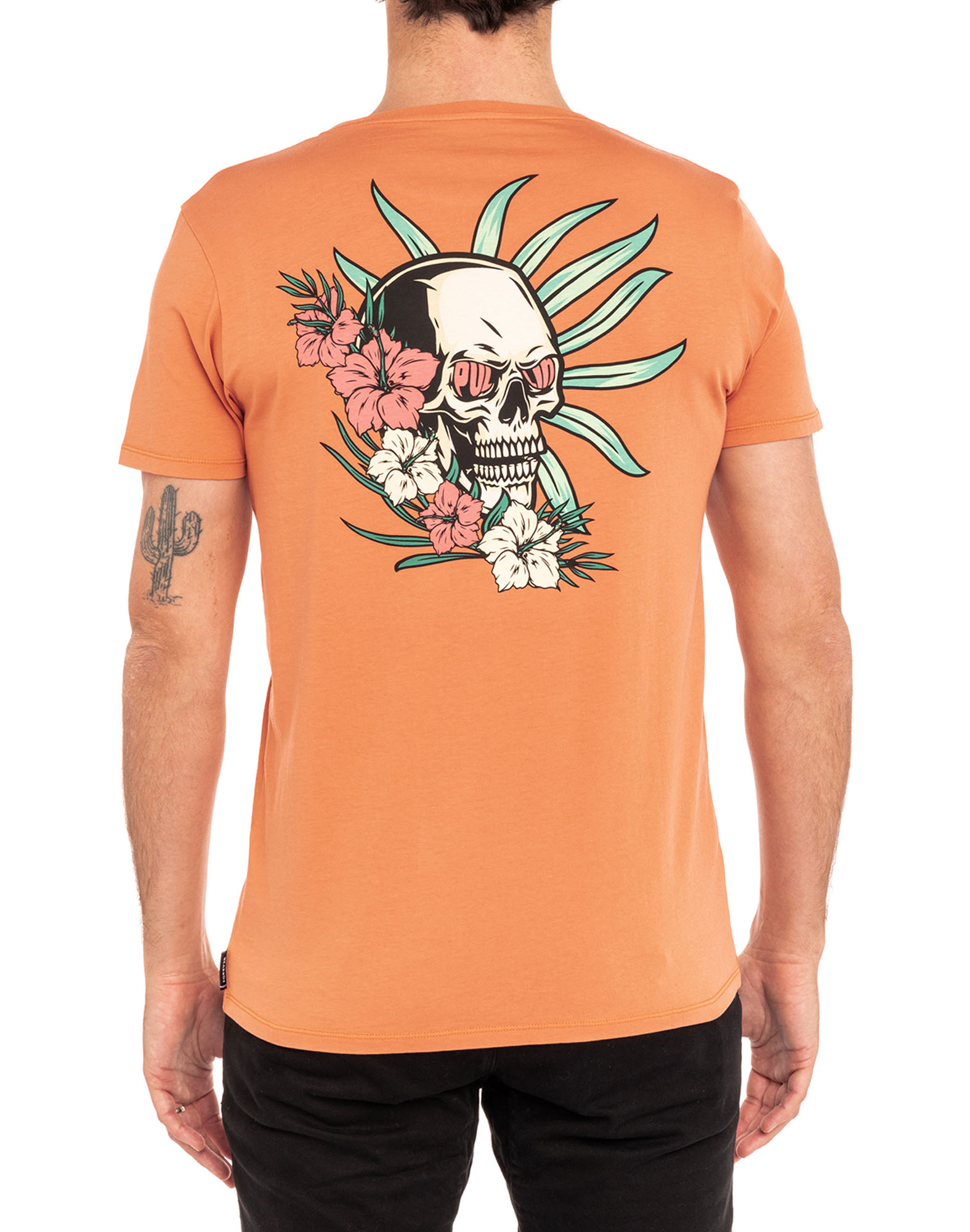T-SHIRT FLOWSKULLMELON