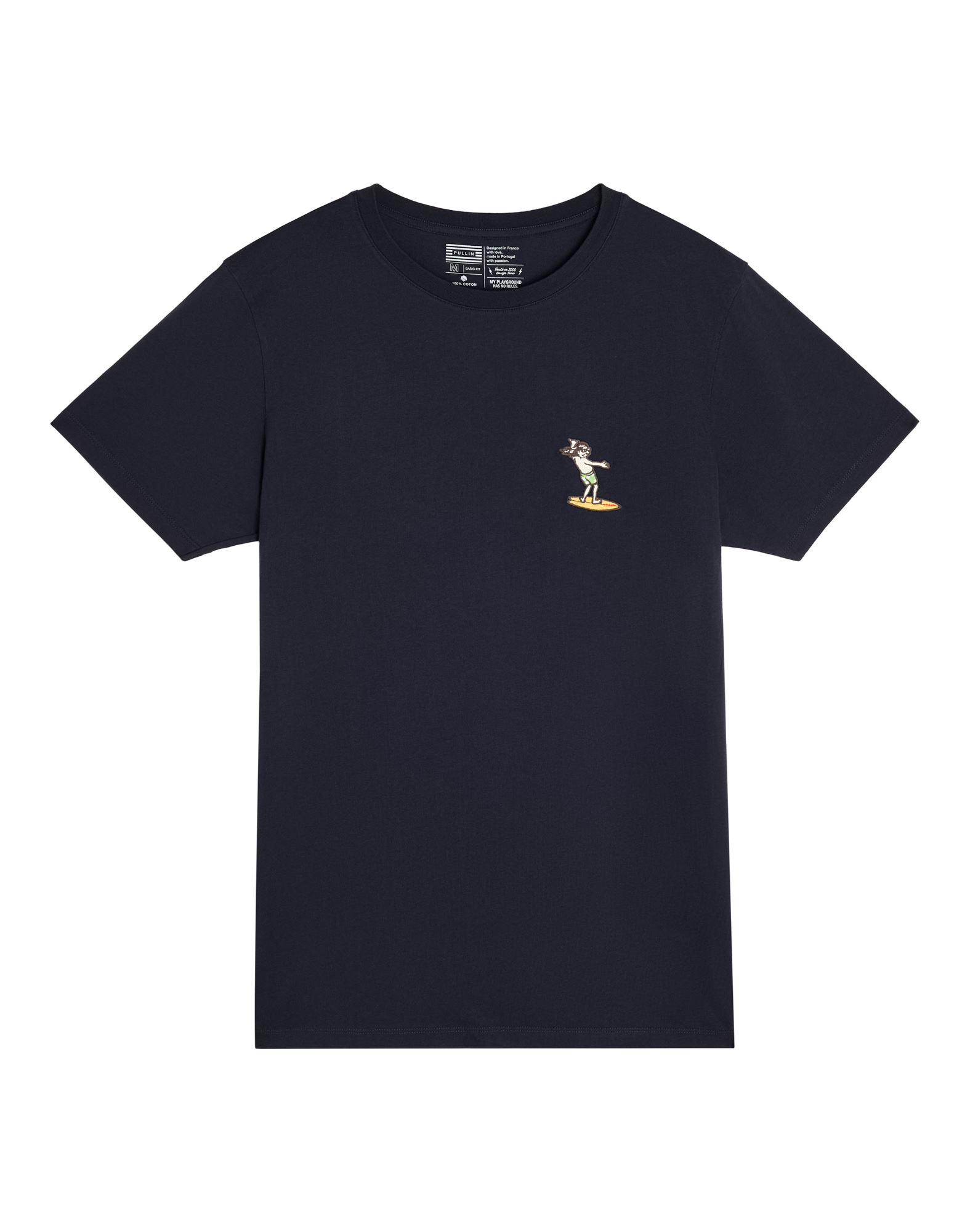 T-SHIRT PATCHCHILLSURFDKNAVY