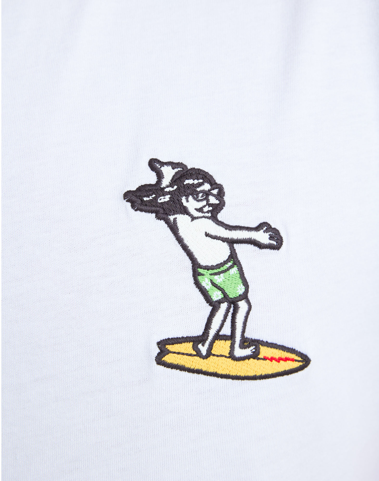 T-SHIRT PARTCHCHILLSURFWHITE