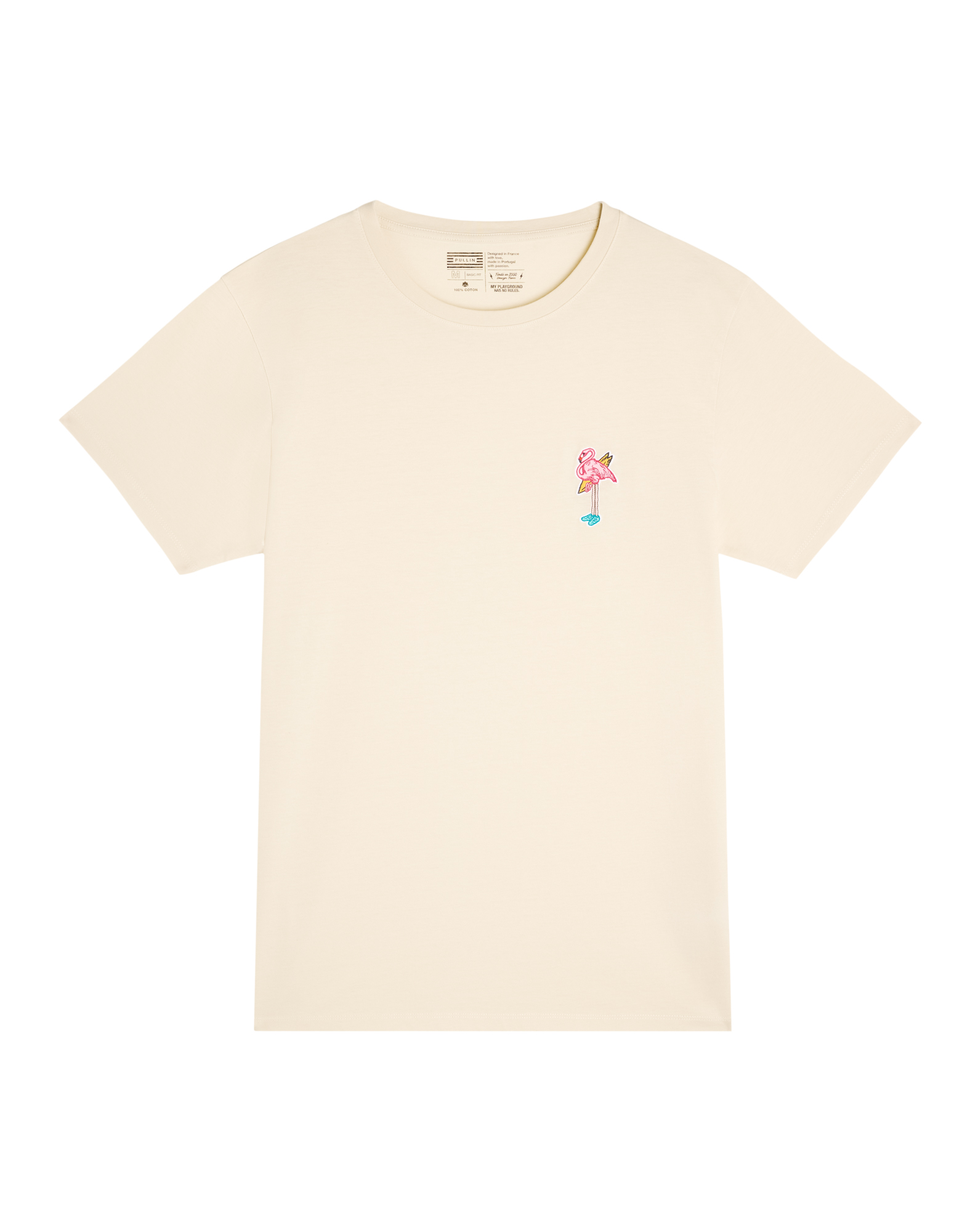 Men's t-shirt PATCHFLAMINGODOVE