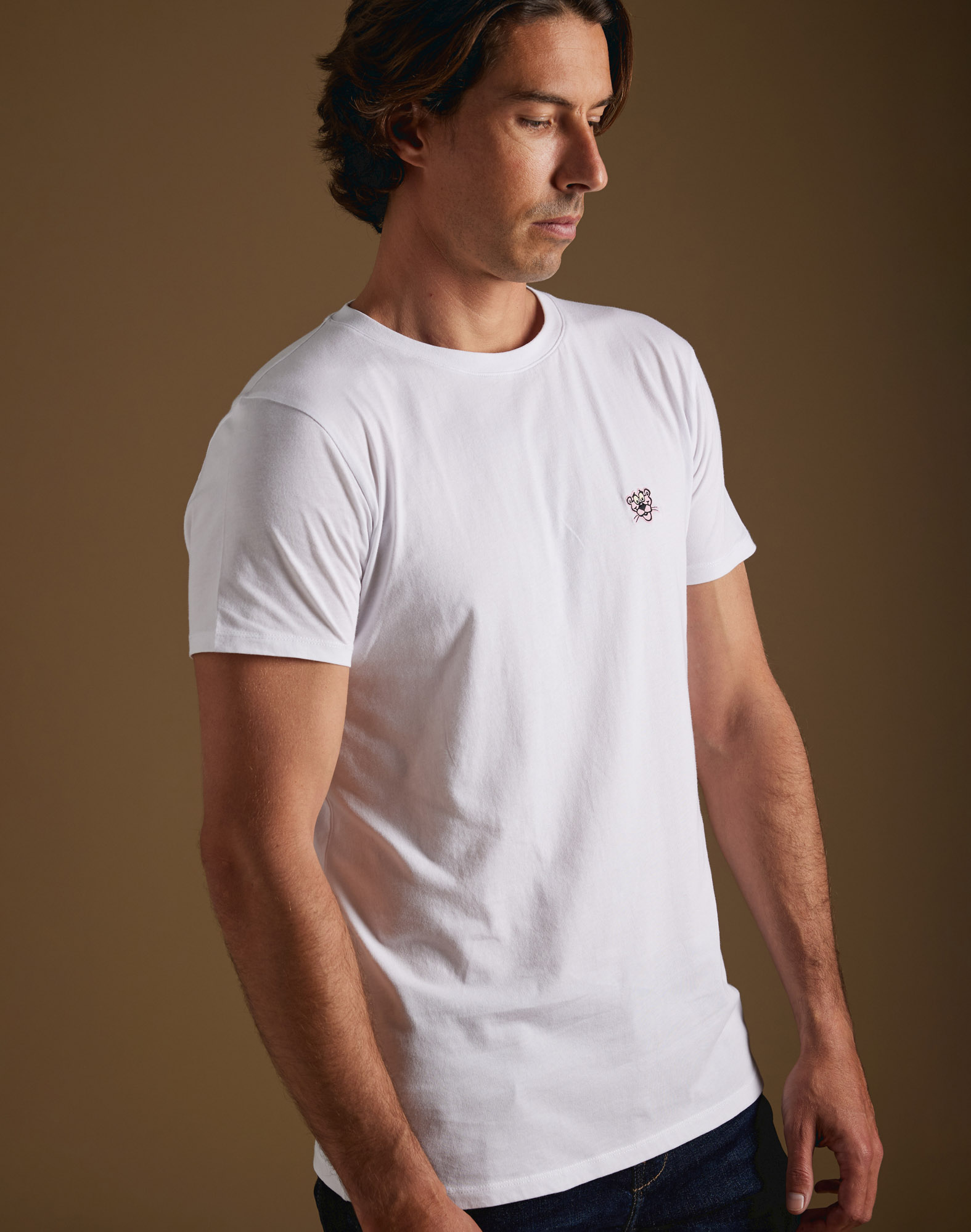 T-SHIRT PATCHMADPINKYWHITE