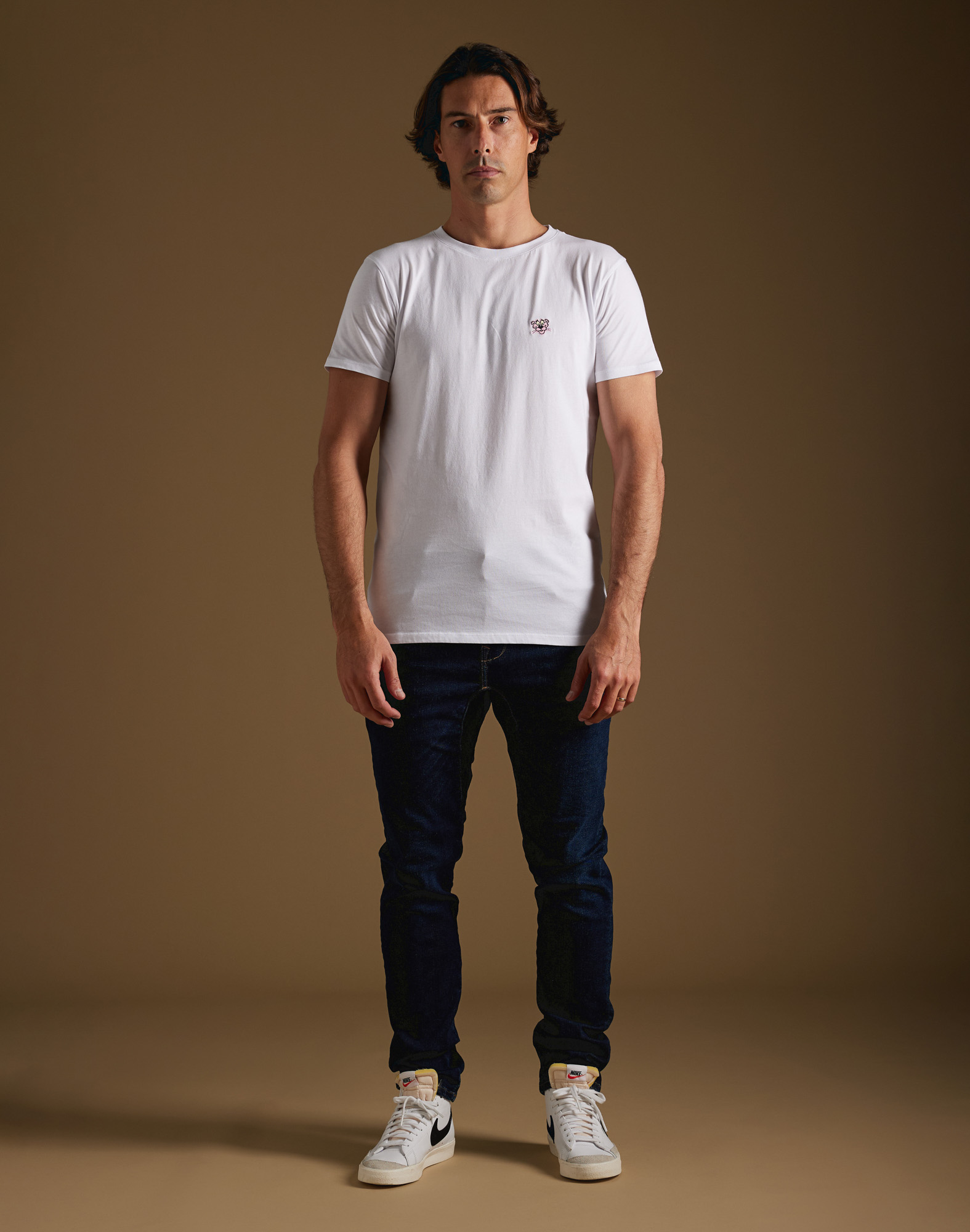 T-SHIRT PATCHMADPINKYWHITE