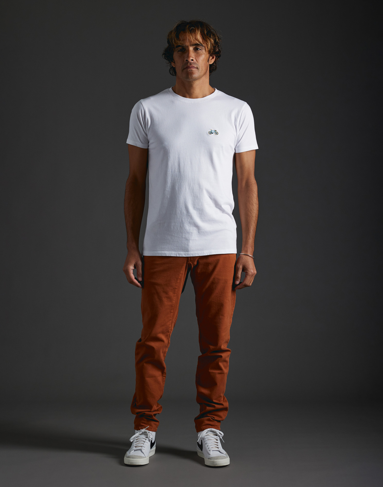 Men's t-shirt PATCHSPRINTWHITE