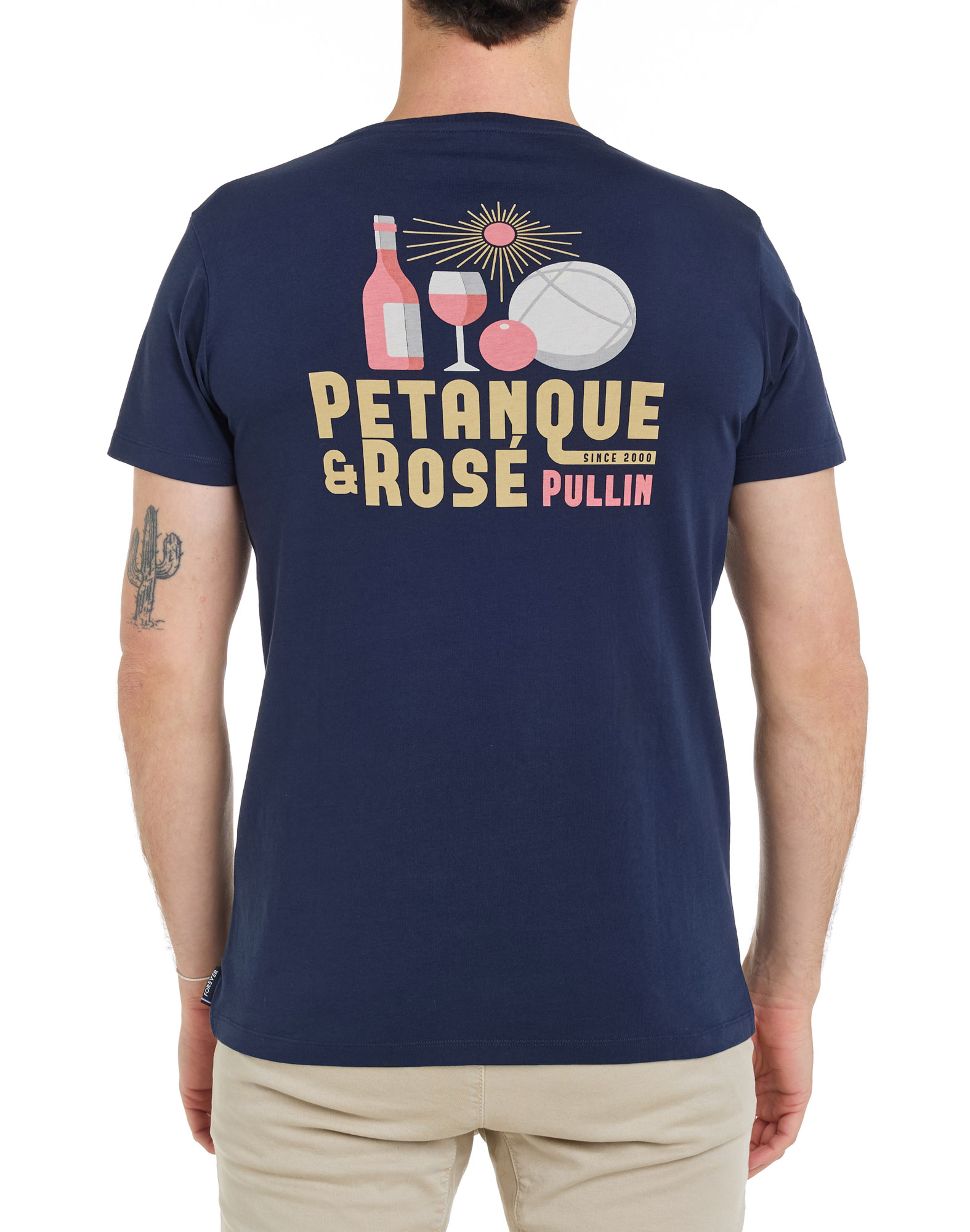 Men's t-shirt PETANQUE NAVY