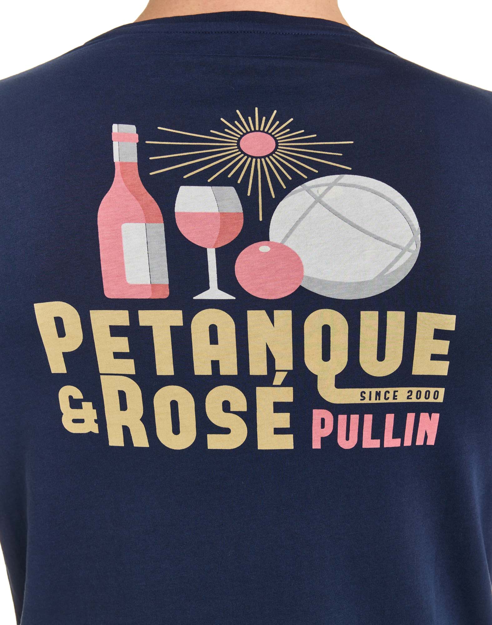 Men's t-shirt PETANQUE NAVY