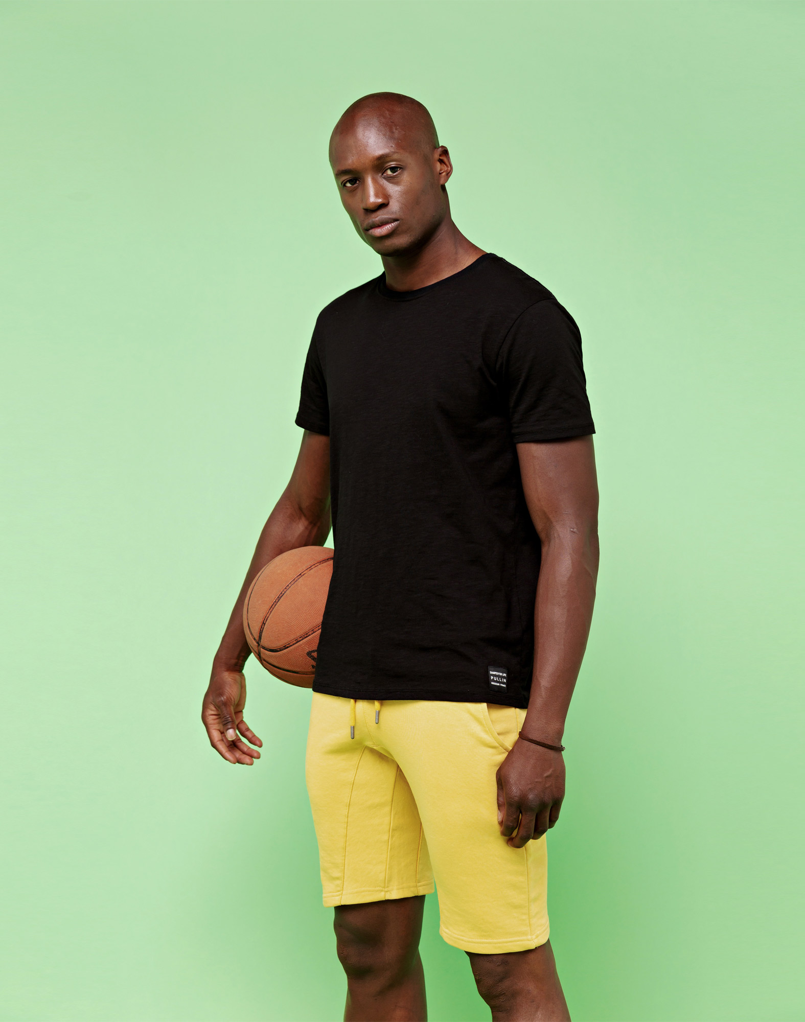 Men's t-shirt PLAINBLACK