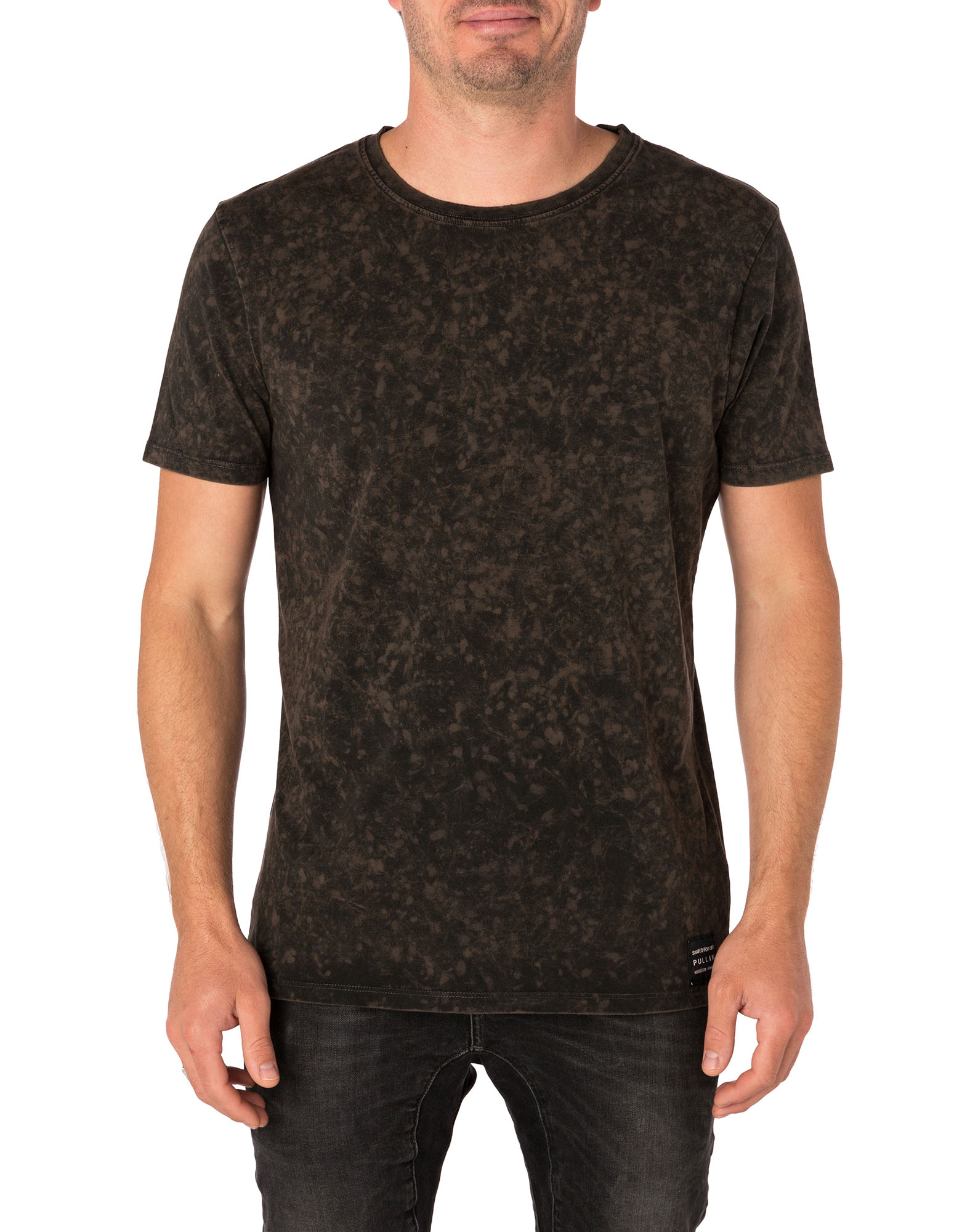 T-SHIRT PLAINBROWN