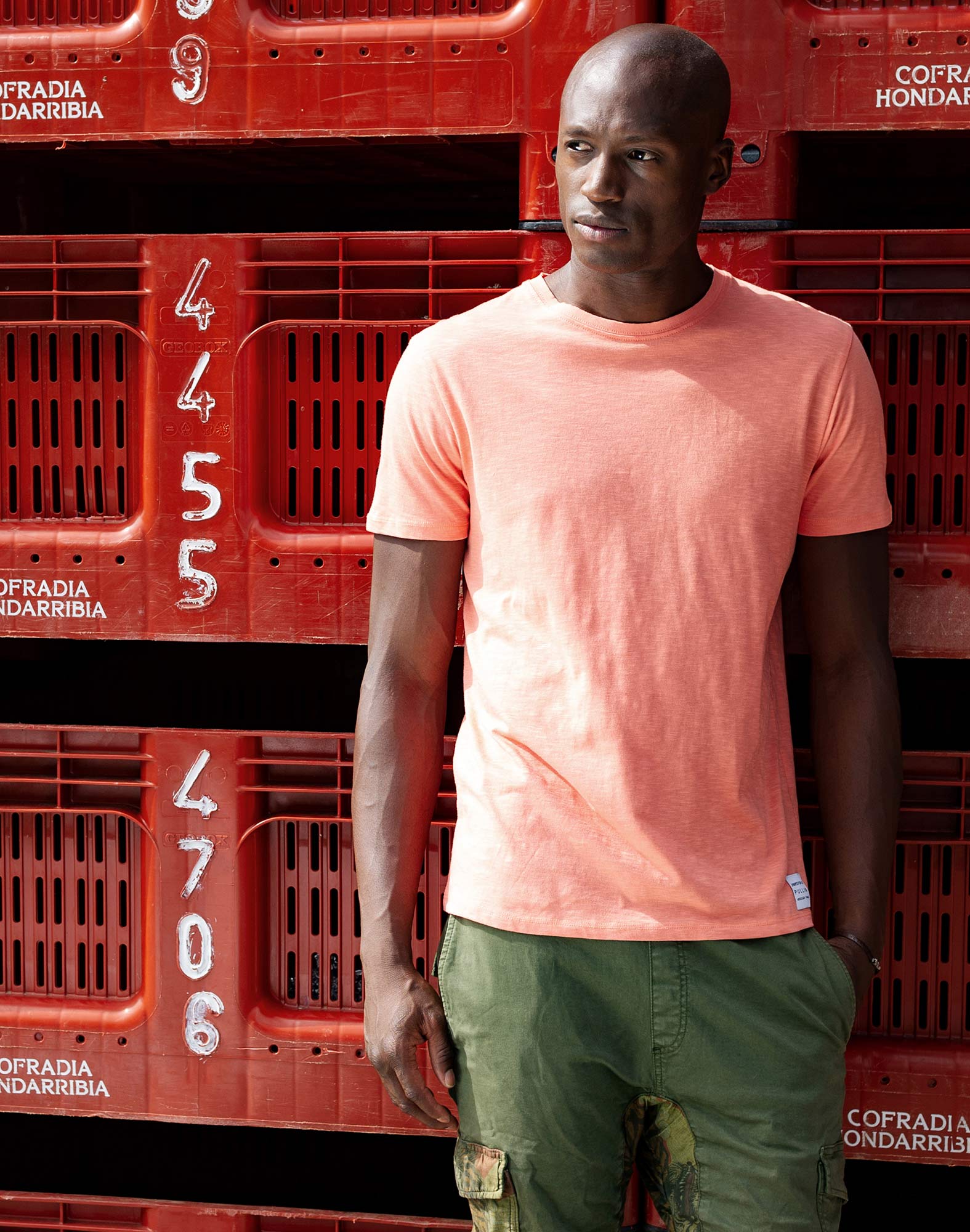 T-SHIRT PLAINCORAL