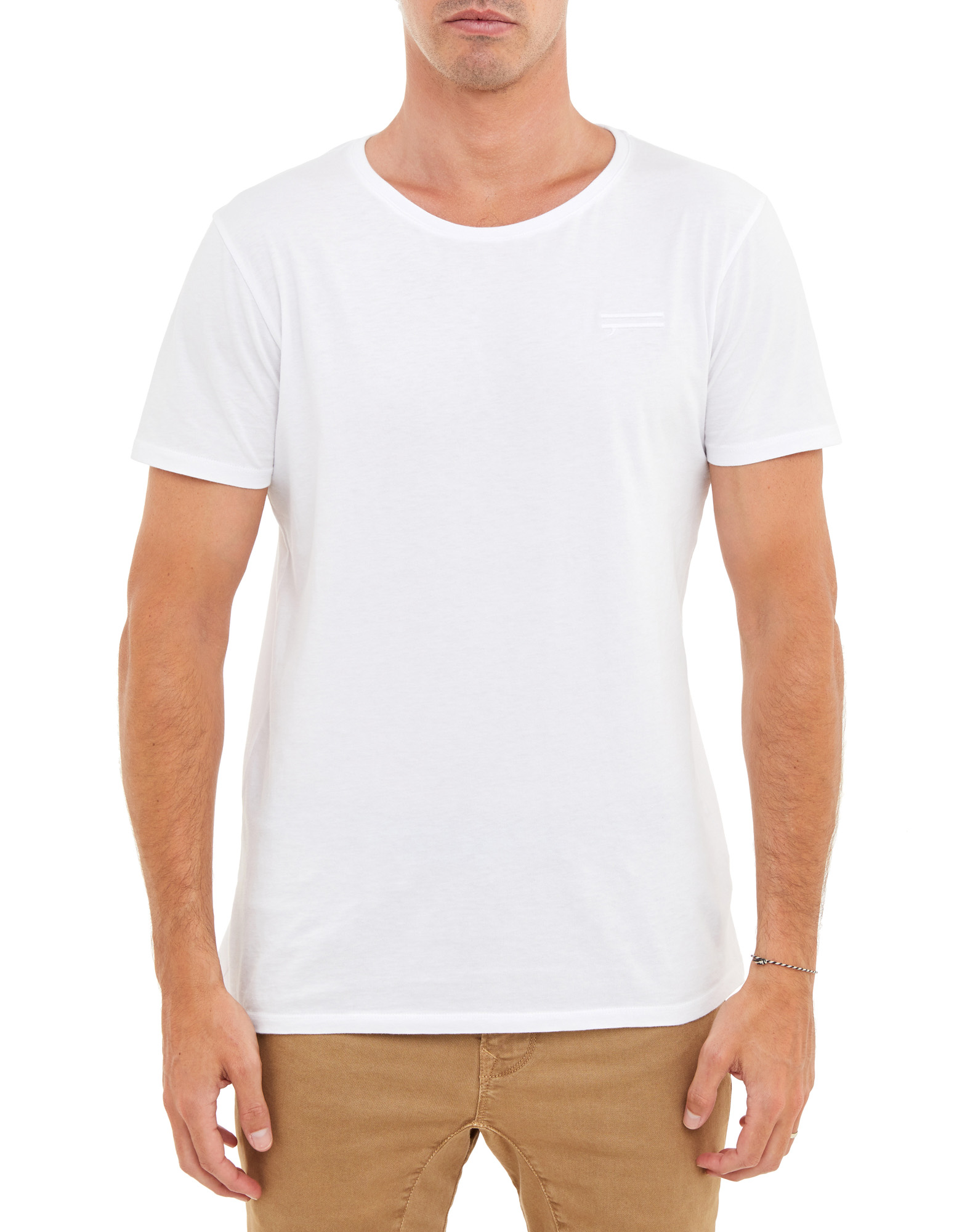 T-SHIRT PLAINFINNWHITE