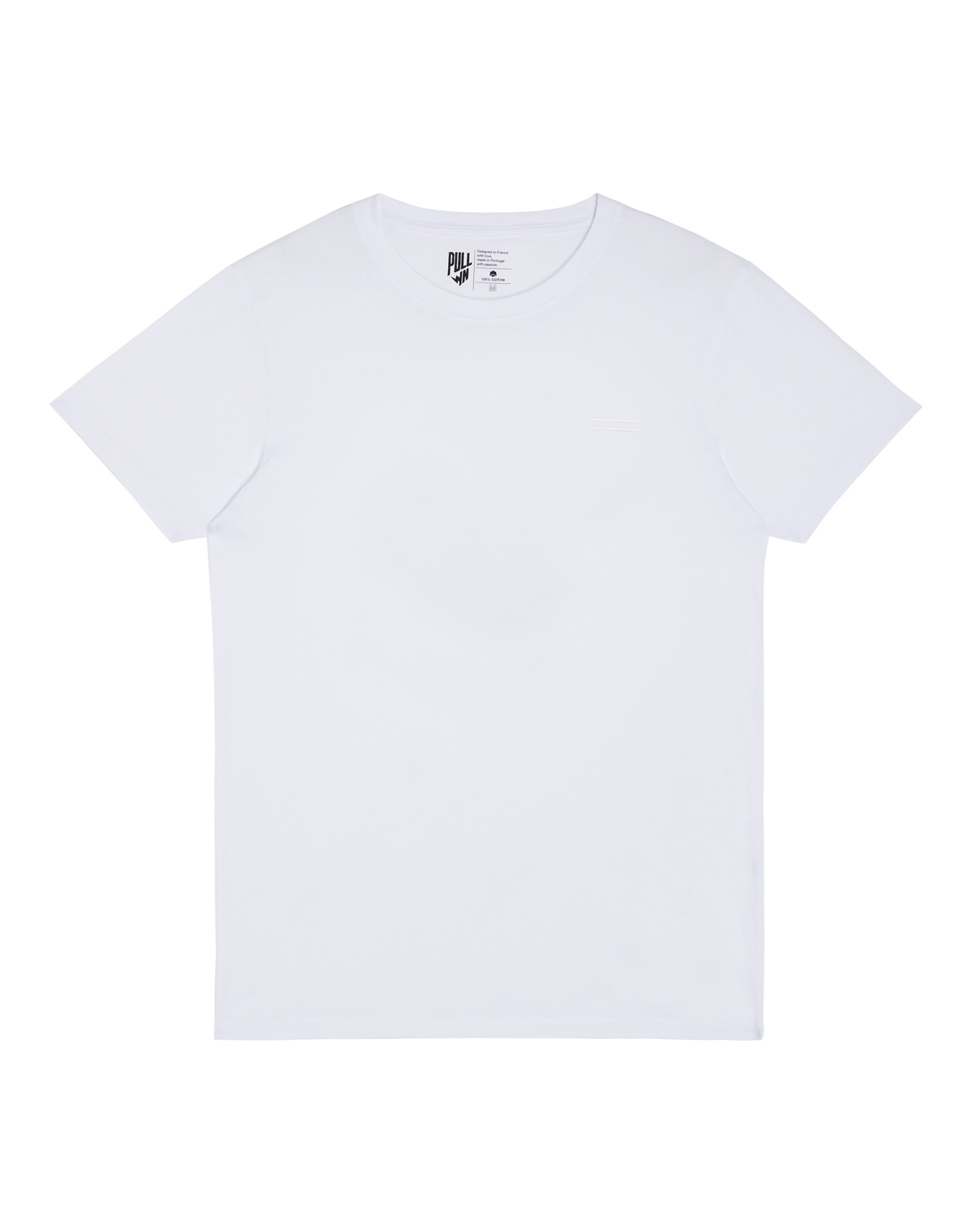 T-SHIRT PLAINFINNWHITE