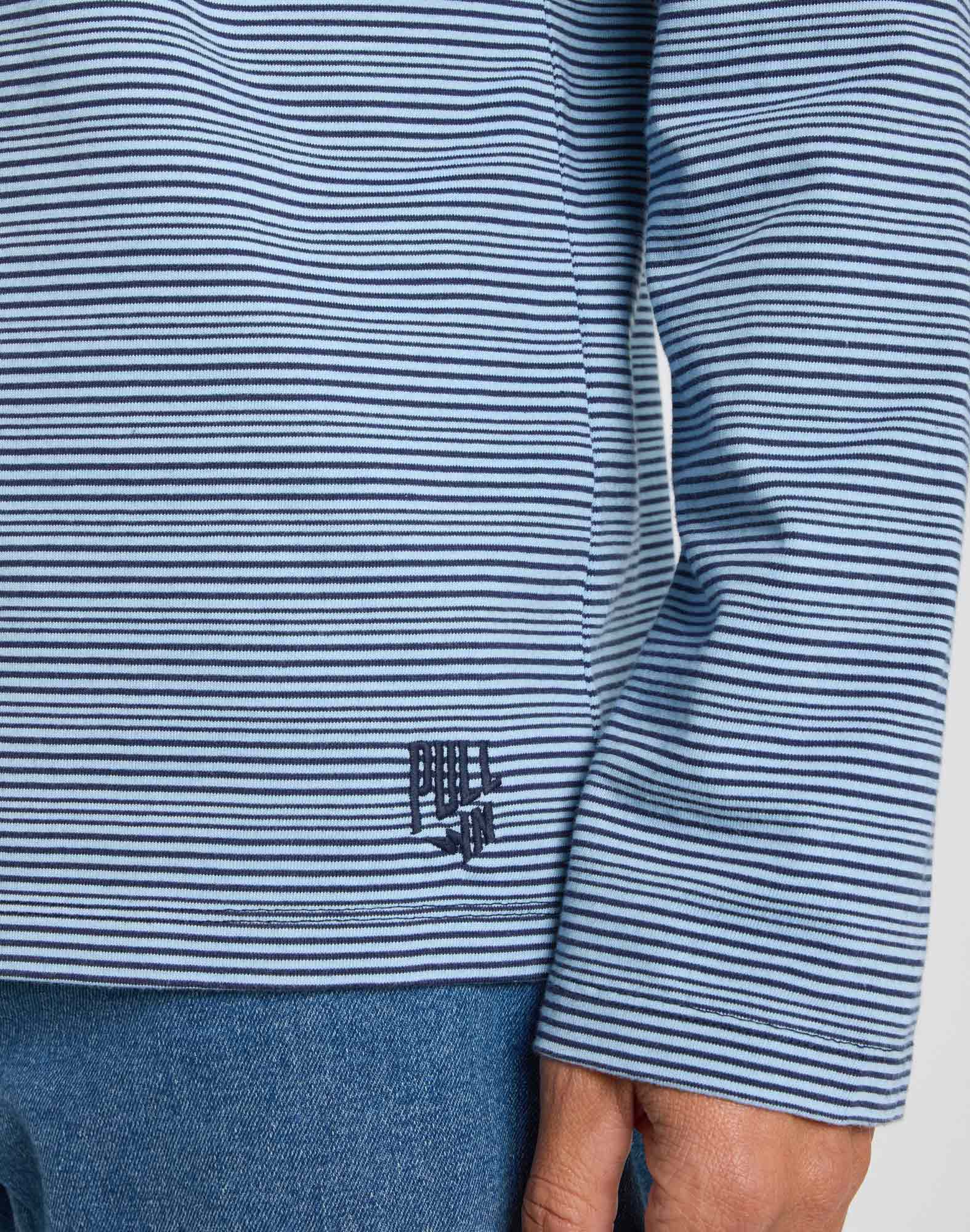 Men's t-shirt long sleeves BLUESTRIPE