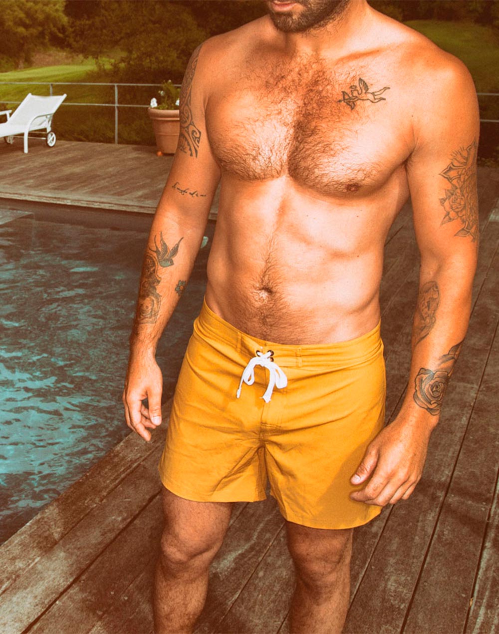 Short homme TZAR CAMEL