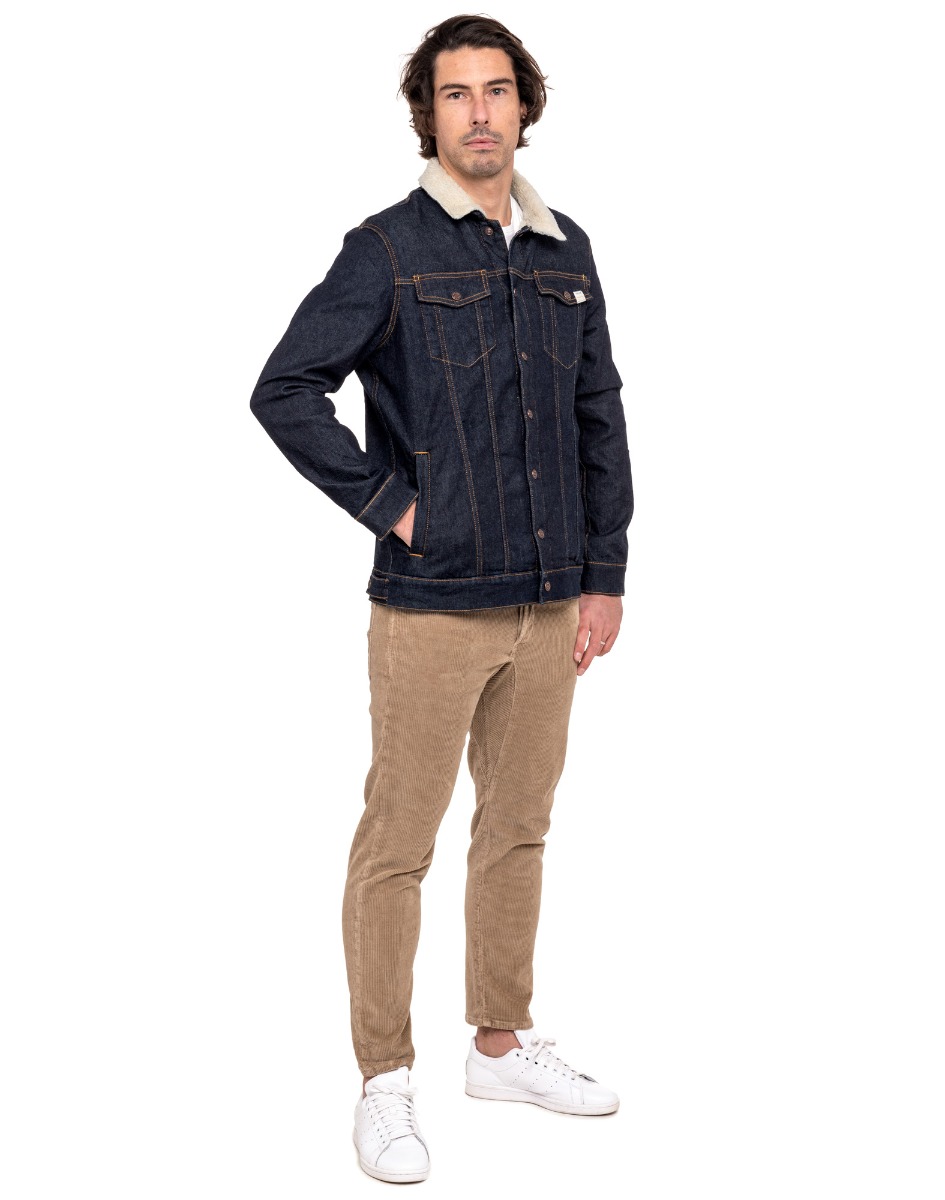 VESTE JACKET DENIMBLUE